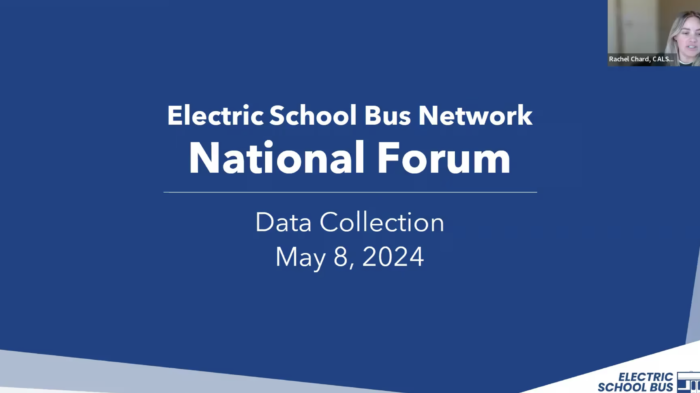 Data Collection – National Electric School Bus Forum | May 2024